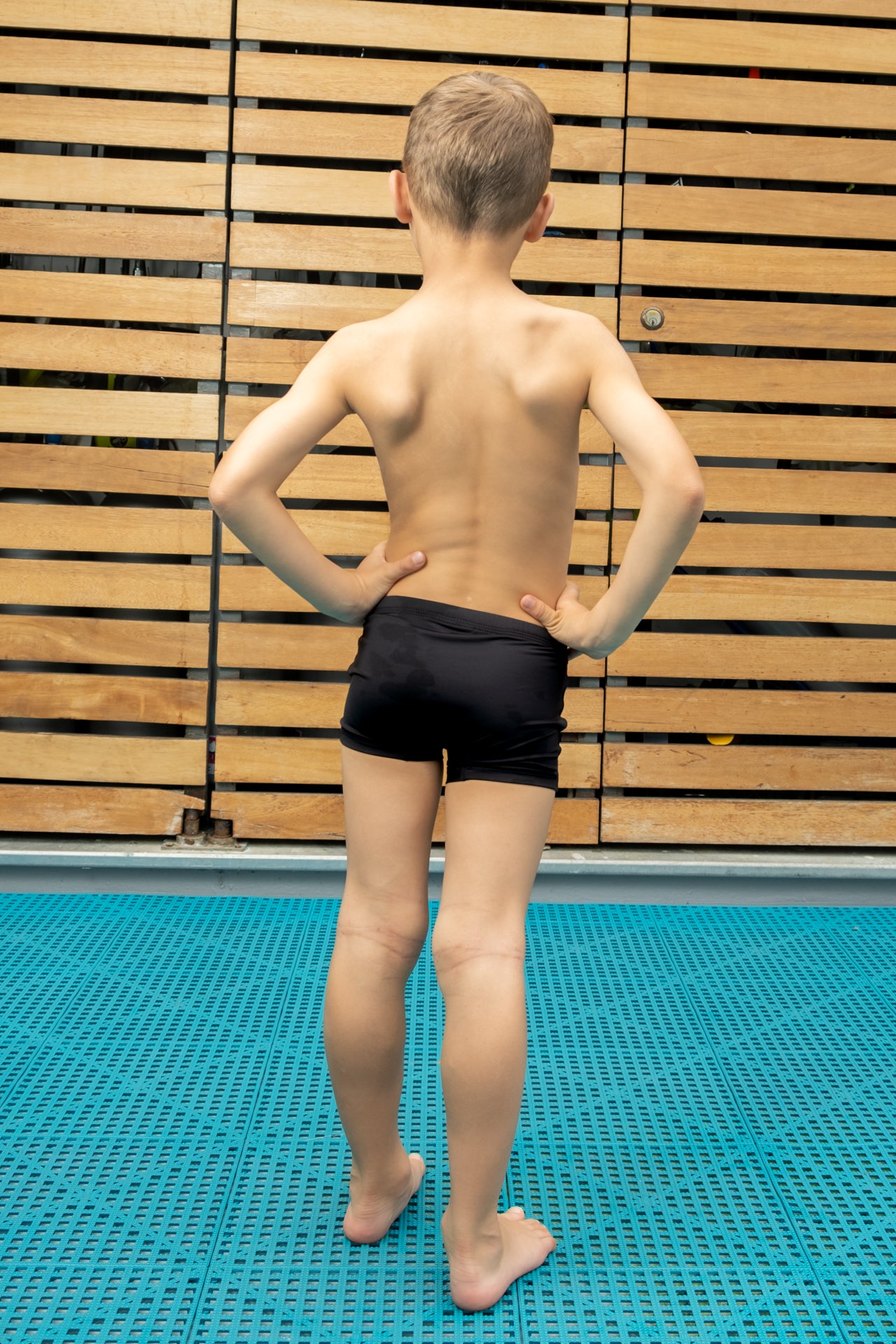 BÓXER KIDS - OSCURIDAD - OMAR PINZON Swimwear