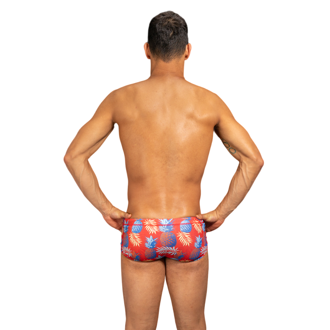 PANTALONETA TRUNK  - PINEAPPLES - OMAR PINZON Swimwear - OMAR PINZON SWIMWEAR