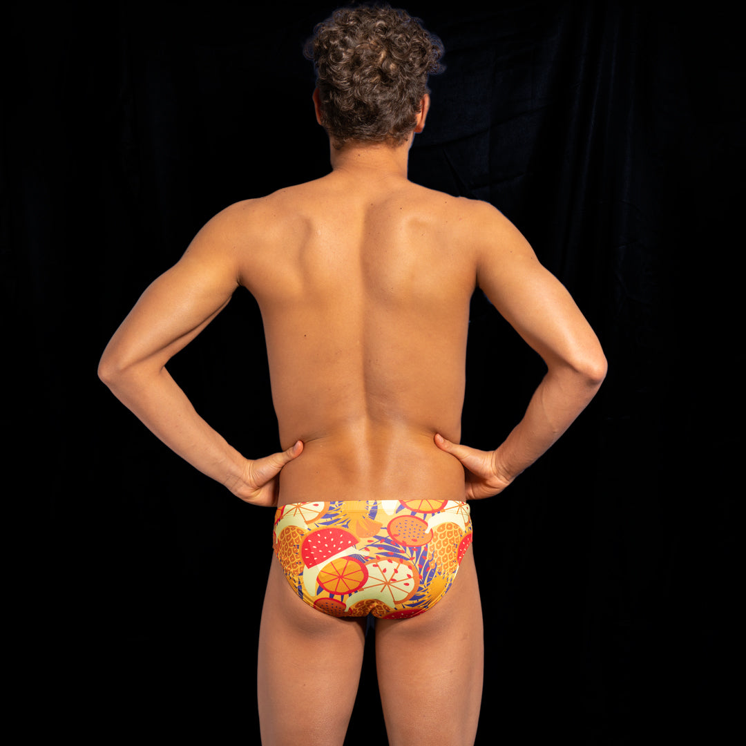 PANTALONETA TANGA  - TUTTI FRUTTI - OMAR PINZON Swimwear - OMAR PINZON SWIMWEAR
