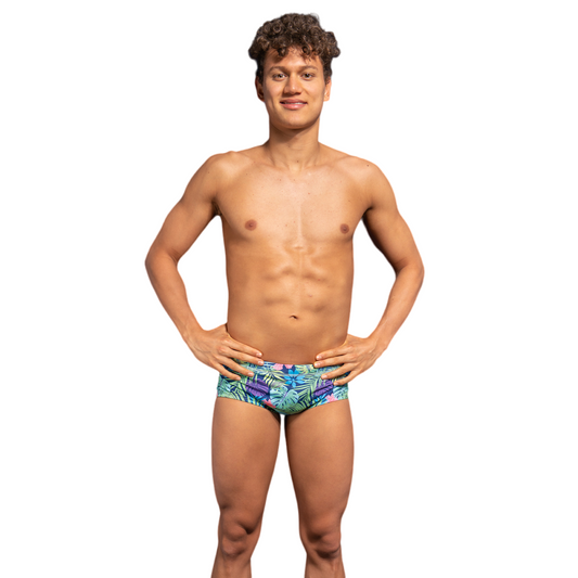 PANTALONETA TRUNK  - TROPICAL - OMAR PINZON Swimwear