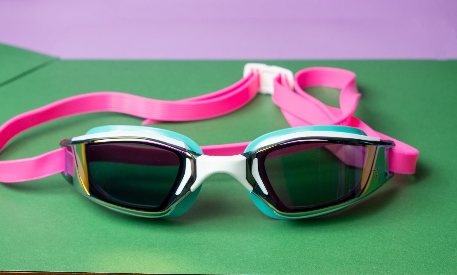 GOOGLES XCEED PINK TURQUOISE - OMAR PINZON Swimwear - OMAR PINZON SWIMWEAR