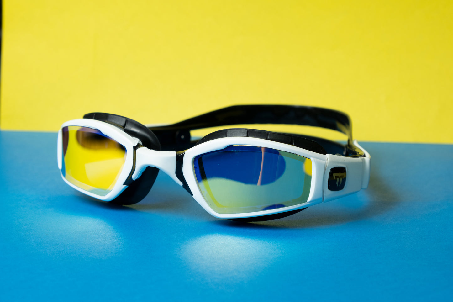 GOOGLES NINJA WHT BLK LMG - OMAR PINZON Swimwear - OMAR PINZON SWIMWEAR