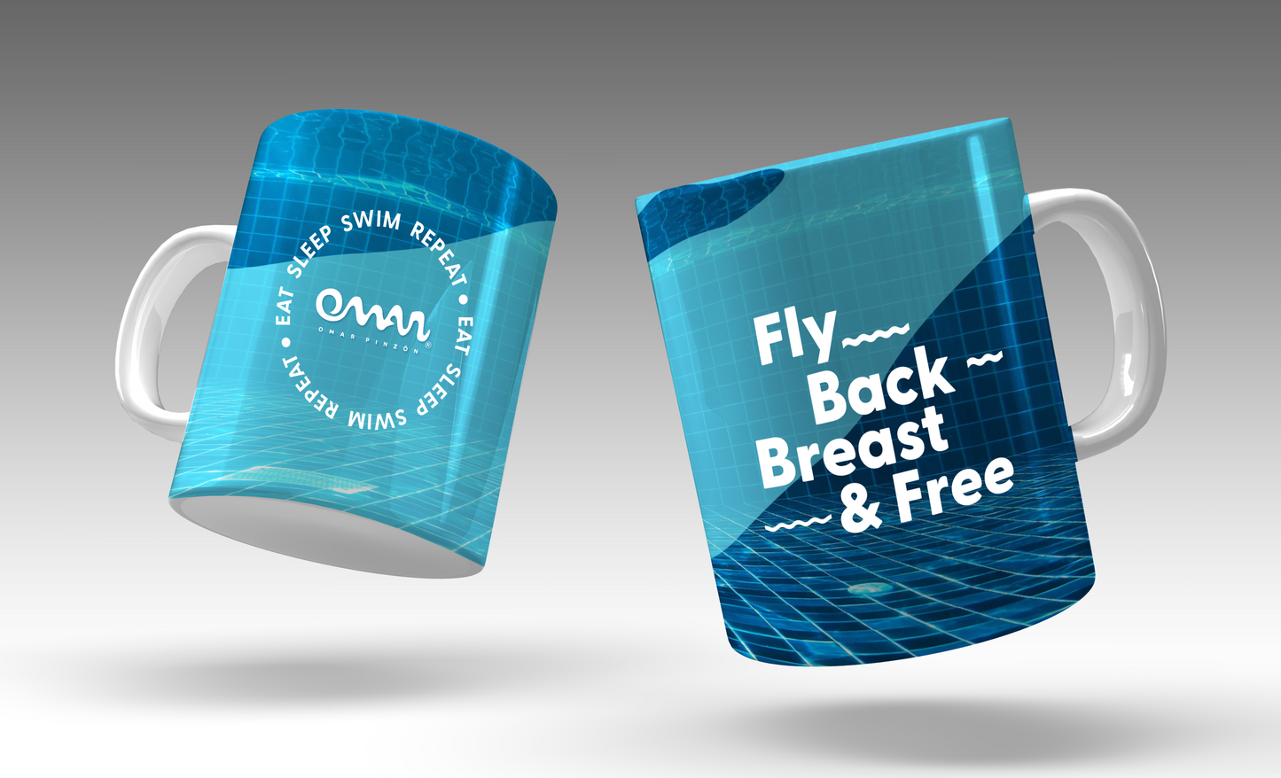 MUG SWIM SHARKY - OMAR PINZON Swimwear - OMAR PINZON SWIMWEAR