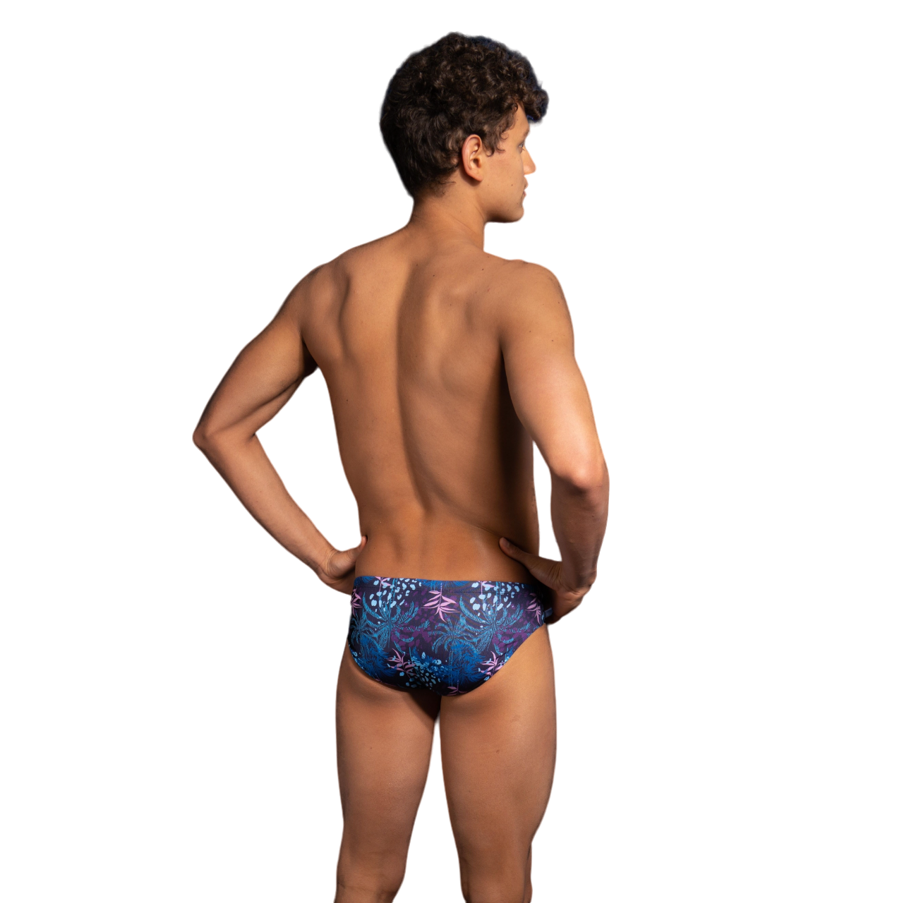 PANTALONETA TRUNK  - RAINFOREST - OMAR PINZON Swimwear