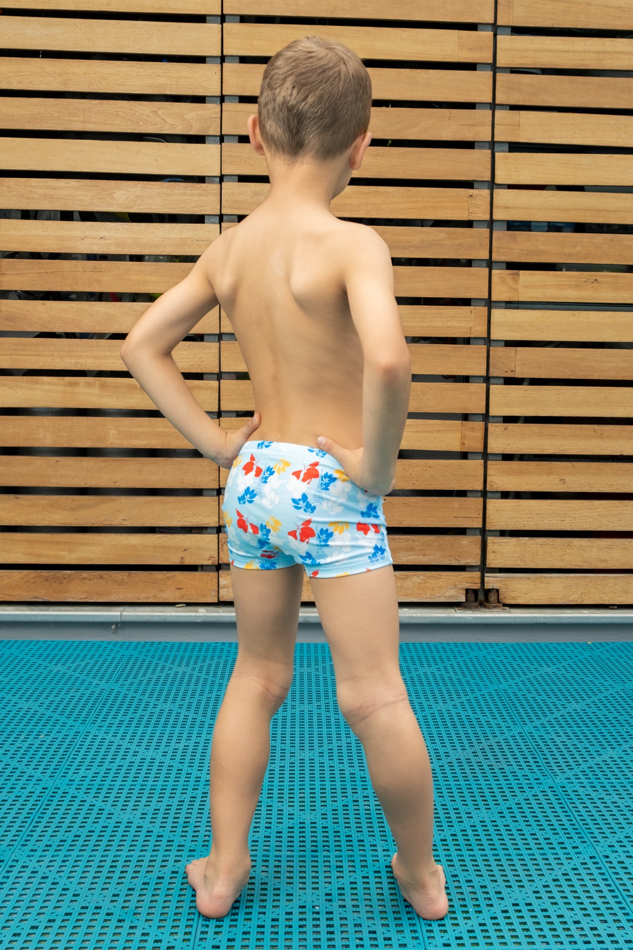 BÓXER KIDS -PARIS - OMAR PINZON Swimwear