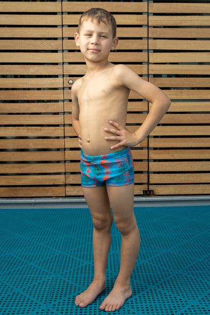 BÓXER KIDS - CORALES - OMAR PINZON Swimwear