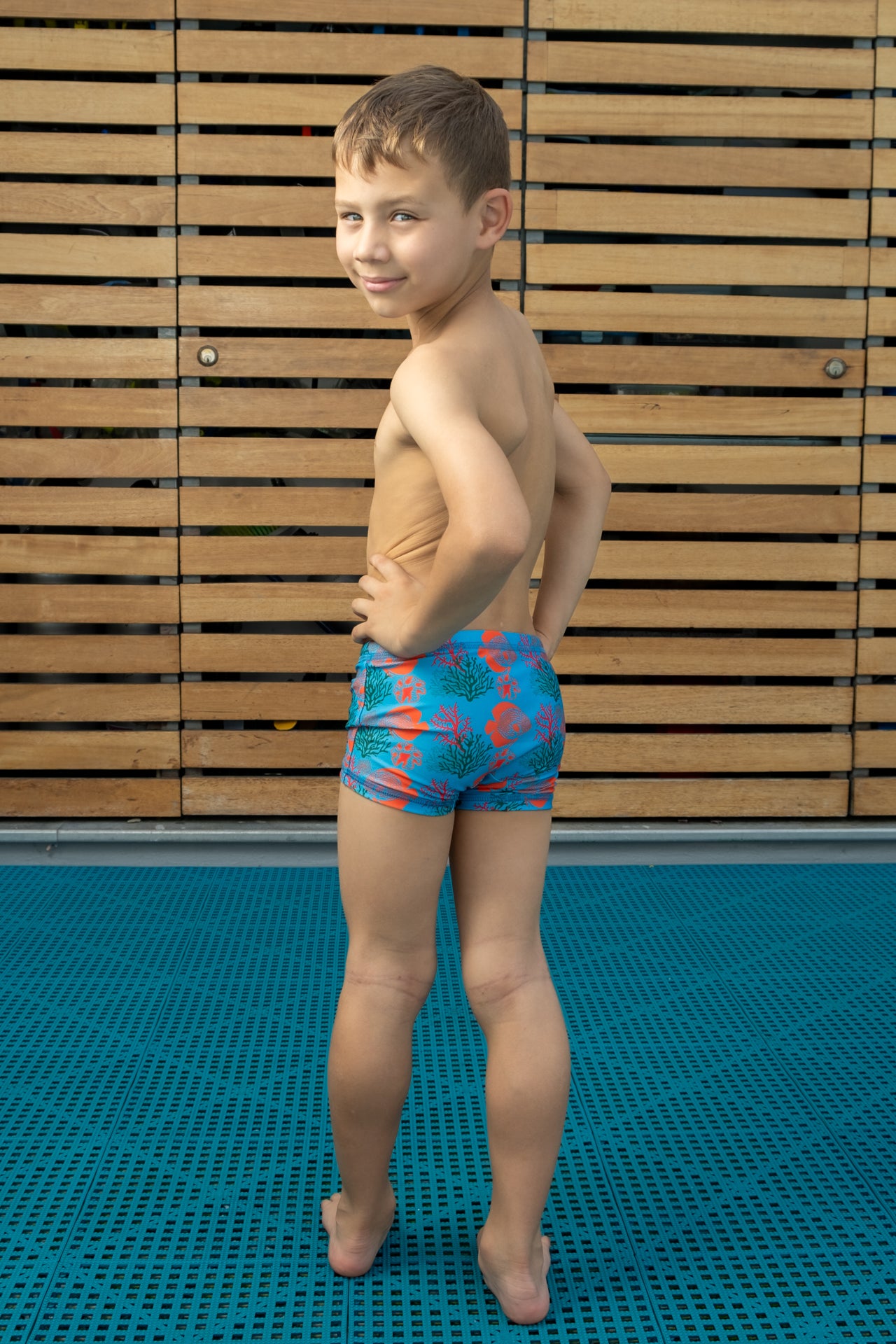 TANGA KIDS -CORALES - OMAR PINZON Swimwear