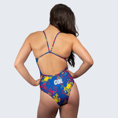 VESTIDO ENTERO - ORIGEN COLOMBIA - OMAR PINZON Swimwear - OMAR PINZON SWIMWEAR