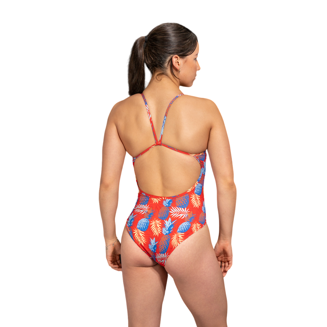 VESTIDO ENTERO - PINEAPPLES - OMAR PINZON Swimwear - OMAR PINZON SWIMWEAR