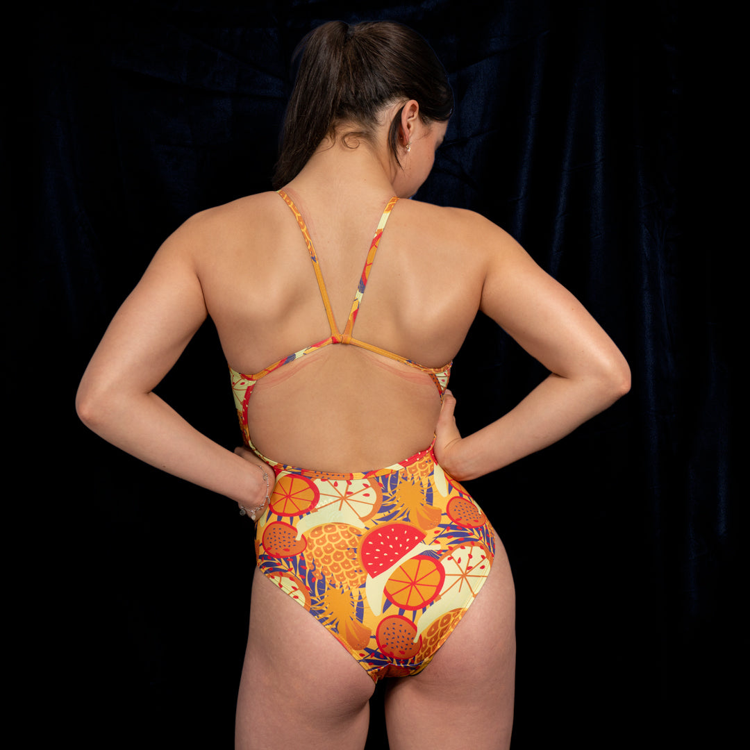VESTIDO ENTERO - TUTTI FRUTTI - OMAR PINZON Swimwear - OMAR PINZON SWIMWEAR