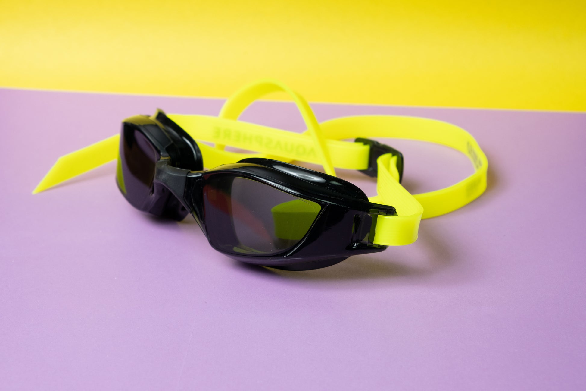 GOOGLES XCEED BLK BLK YLW LD - OMAR PINZON Swimwear - OMAR PINZON SWIMWEAR