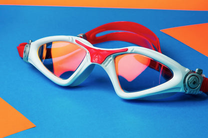 GOGGLES KAYENNE  GREY RED LMR - OMAR PINZON Swimwear - OMAR PINZON SWIMWEAR