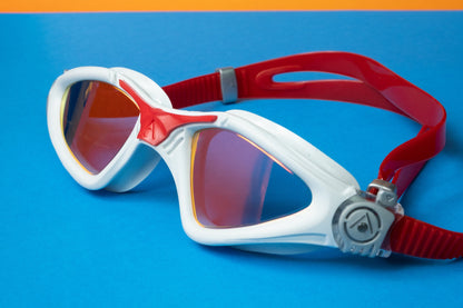 GOGGLES KAYENNE  GREY RED LMR - OMAR PINZON Swimwear - OMAR PINZON SWIMWEAR