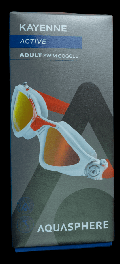 GOGGLES KAYENNE  GREY RED LMR - OMAR PINZON Swimwear - OMAR PINZON SWIMWEAR