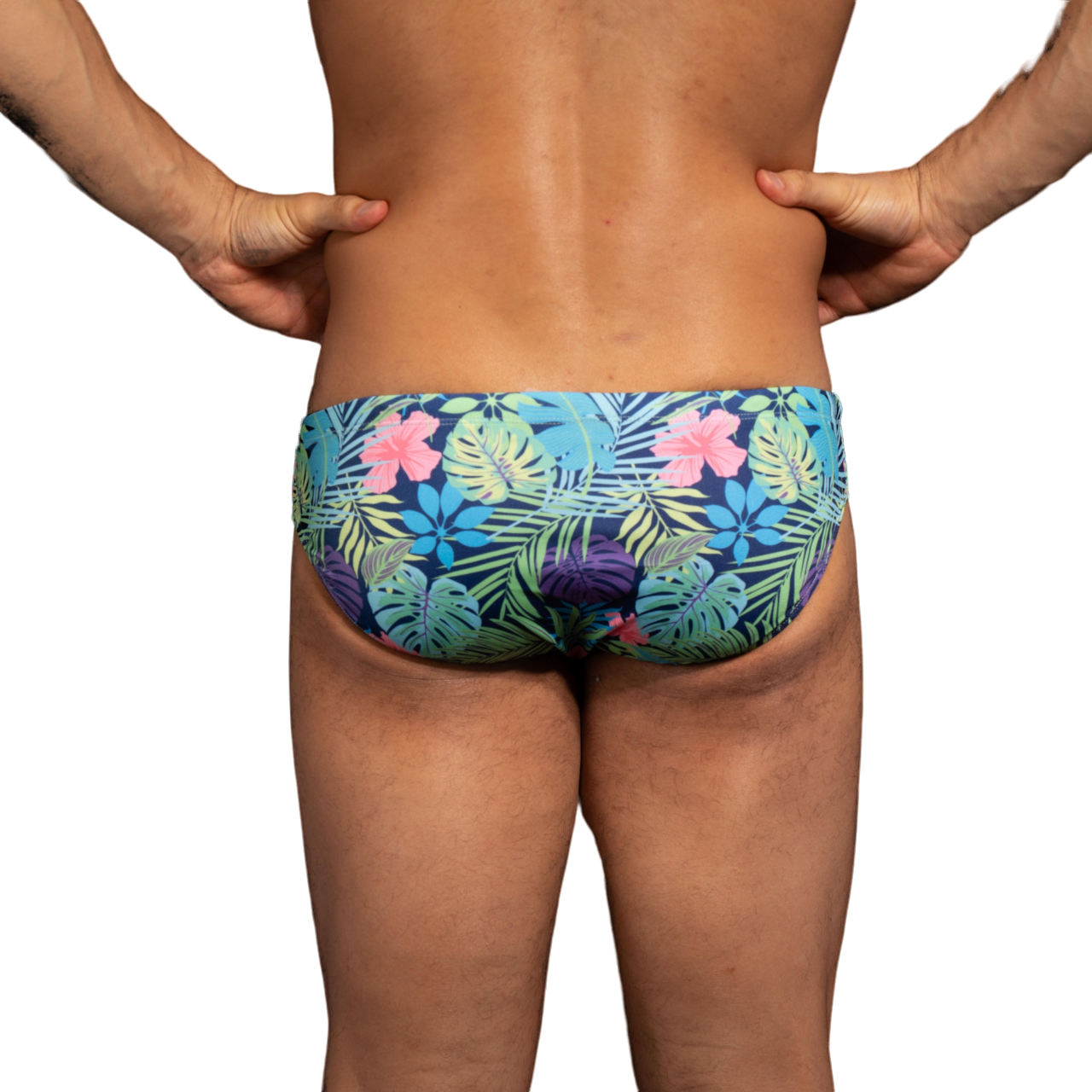 PANTALONETA TANGA  - TROPICAL - OMAR PINZON Swimwear - OMAR PINZON SWIMWEAR