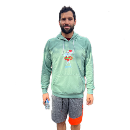 HOODIE NAVIDEÑO - SHARKY EDICION LIMITADA - OMAR PINZON SWIMWEAR